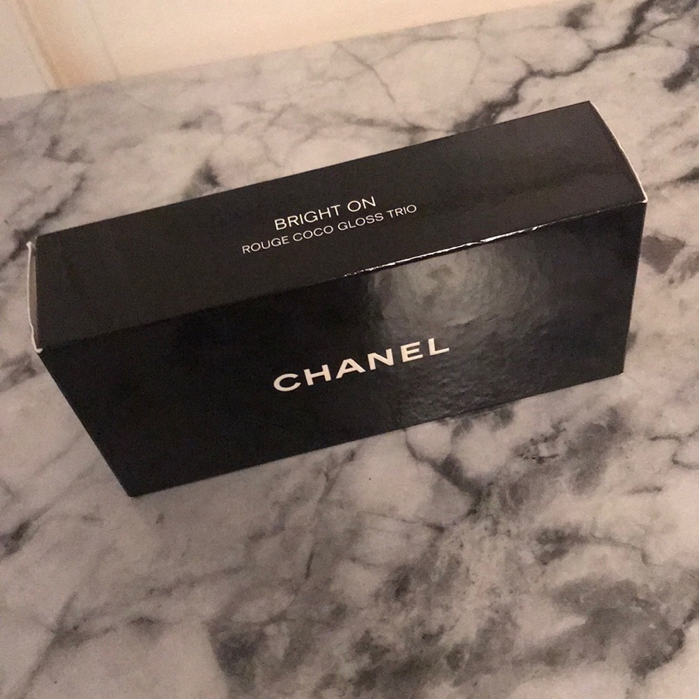 NWT Chanel Rouge Coco Gloss Trio “Bright On”